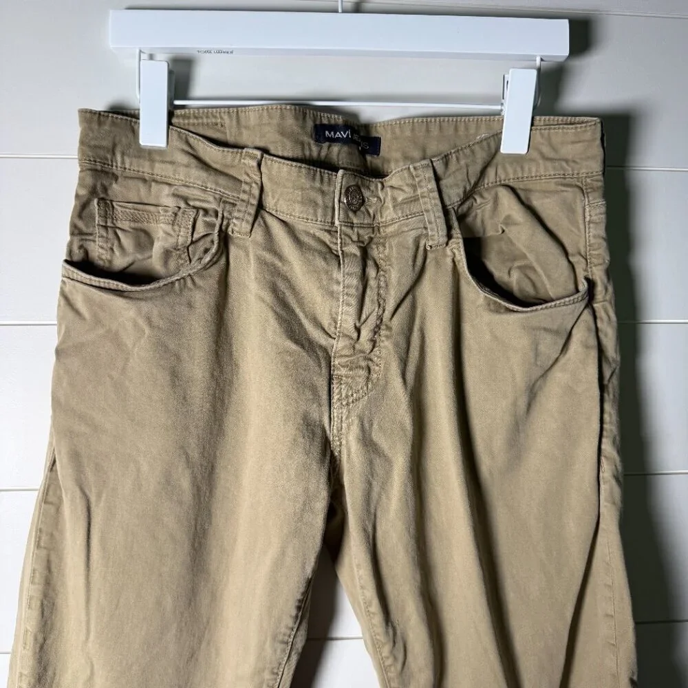 Mavi Jeans Khaki Pants Zach Straight Leg